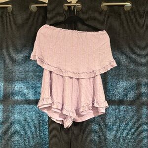 Romper purple size medium